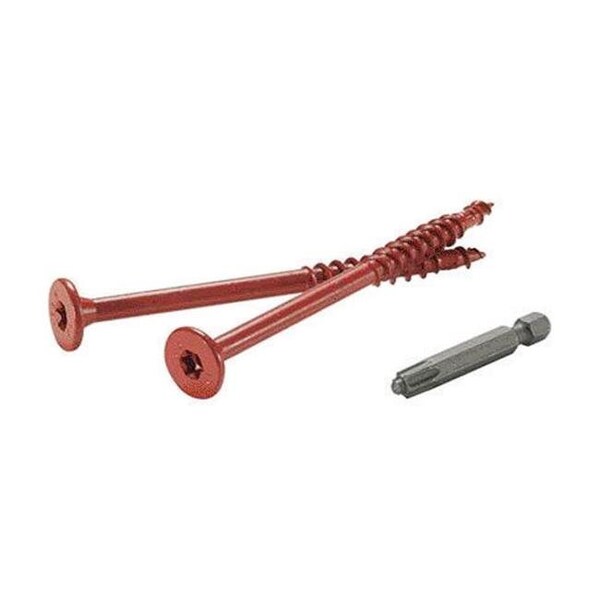 Fastenmaster 5915293 Flatlok No. 14 x 2.88 in. No.40 Torx ttap Flat Head Epoxy Carbon Steel Wood Screws - 50 Piece 5915293 - main